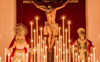 La imagen del Santísimo Cristo de Las Aguas presidirá desde el 14 de septiembre el altar de la Catedral de Cádiz