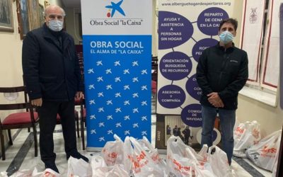 El Consejo ha repartido en estos días tan especiales comidas y productos navideños