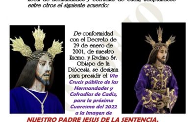 Imagen del Vía Crucis para la Semana Santa 2022