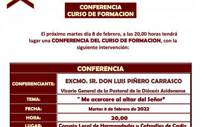 CONFERENCIA CURSO DE FORMACIÓN