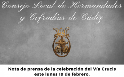 Nuestro Padre Jesús de los Afligidos y María Santísima de los Desconsuelos presiden este lunes el Vía Crucis de las hermandad y cofradías