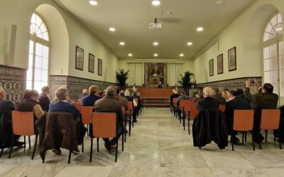 I encuentro de retiro de cuaresma de las cofradías en la Cádiz celebrada en el día de ayer en el Seminario