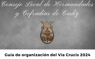 Guía de la organización del Vía Crucis 2024.