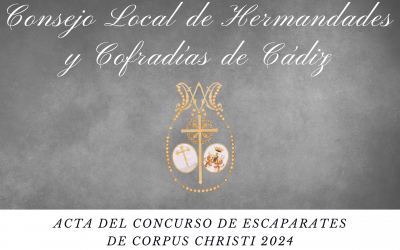 Concurso de altares y escaparates Corpus Christi de Cádiz 2024