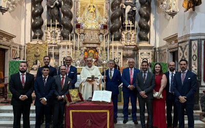 Toma de posesion de la nueva Junta de gobierno de la Hermandad de la Sagrada Cena.