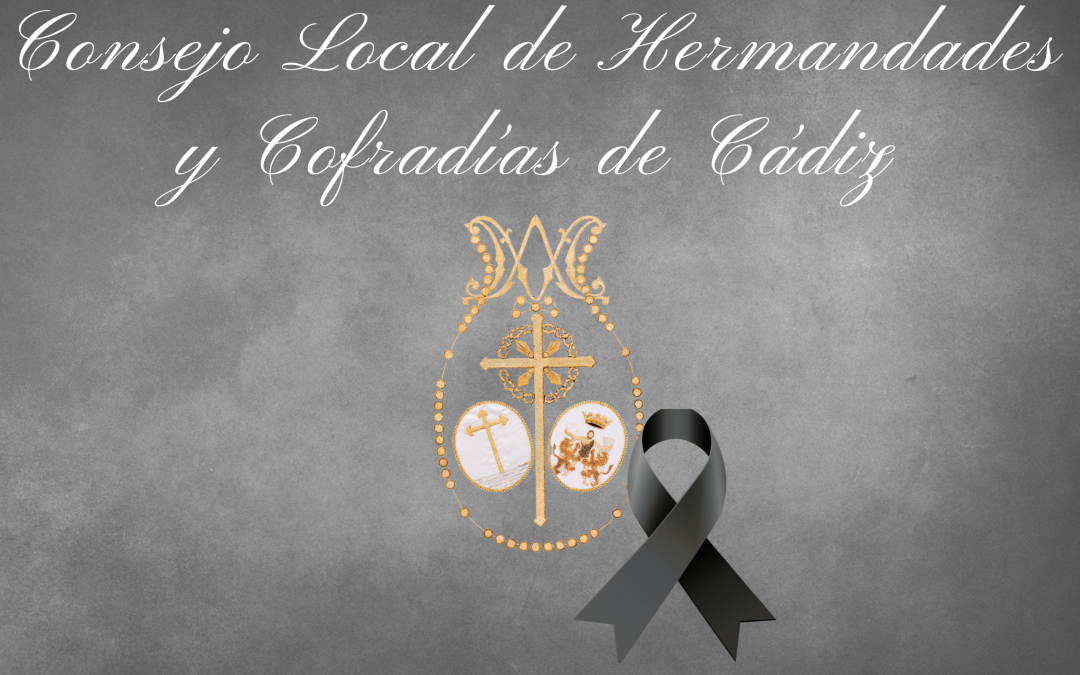 Fallecimiento Antonio Bustos Rodríguez, pregonero de la Semana Santa de Cádiz en el año 2008.