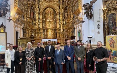 La parroquia de San Lorenzo y la cofradía de Afligidos han presentado los actos con motivo del 300 aniversario de la bendición De la Iglesia y de la fundación de la hermandad.