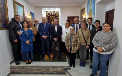 Nazareno y Siete Palabras, La Palma y Despojado reciben el Fondo de Solidaridad del Consejo de Hermandades para llevar a cabo sus proyectos sociales.