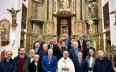 Toma de posesión de la nueva junta de gobierno de la hermandad de la Esclavitud